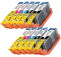 Canon PGI-250XL CLI-251 10-Pack Premium Canon Compatible Ink Cartridges (with Chip)