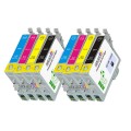 Epson T1251- T1254 (T125120, T125220, T125320, T125420) 8-Pack Epson Compatible Premium ink Cartridges