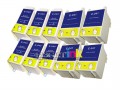 T040/T041  (T040120-041020) 12-Pack Epson Remanufactured Premium ink Cartridges