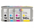 HP 940XL 4-Pack Remanufactured Premium ink Cartridges